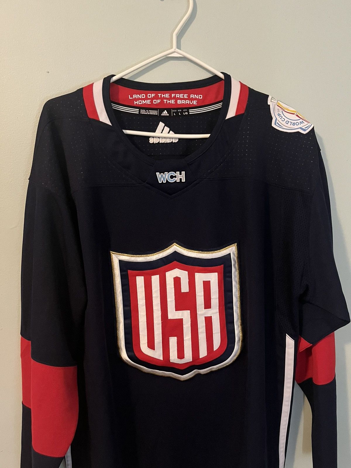 Adidas 2016 Team USA Adidas Jersey Size US L / EU 52-54 / 3 - 2 Thumbnail