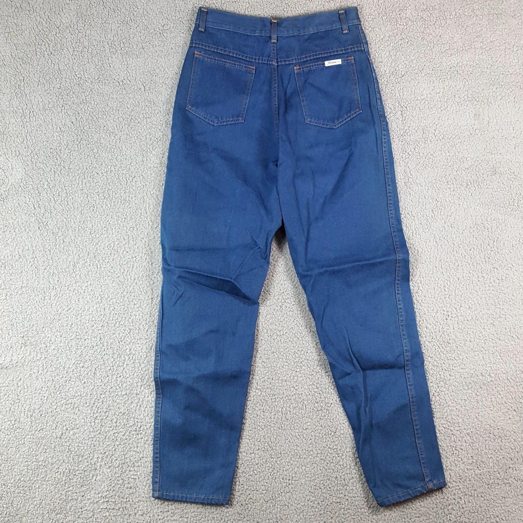 Vintage VINTAGE Persona Women's Jeans Tapered High Waist Relaxed Fit 80s Denim Blue Pants Size 8 Size 30" / US 8 / IT 44 - 6 Thumbnail