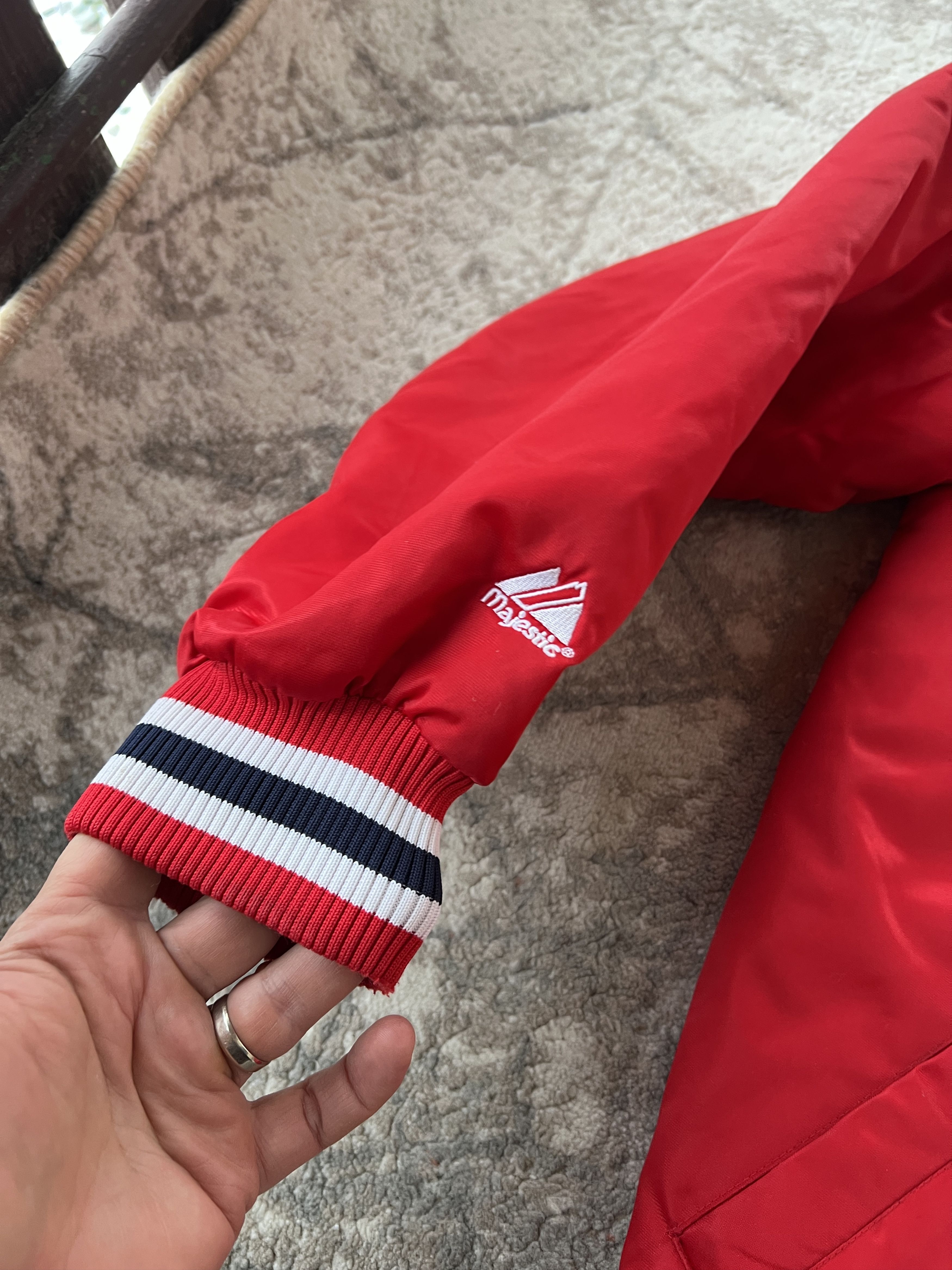 Majestic Majestic Boston Red Sox Bomber Jacket Size US XL / EU 56 / 4 - 2 Thumbnail