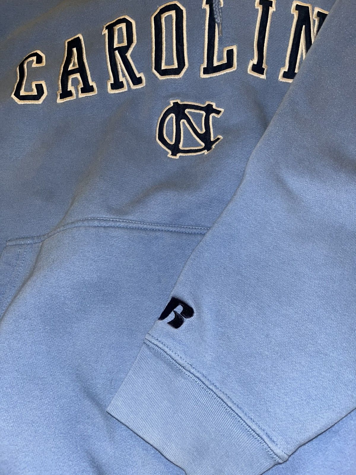 Russell Athletic North Carolina Hoodie Baby blue Size US M / EU 48-50 / 2 - 1 Thumbnail