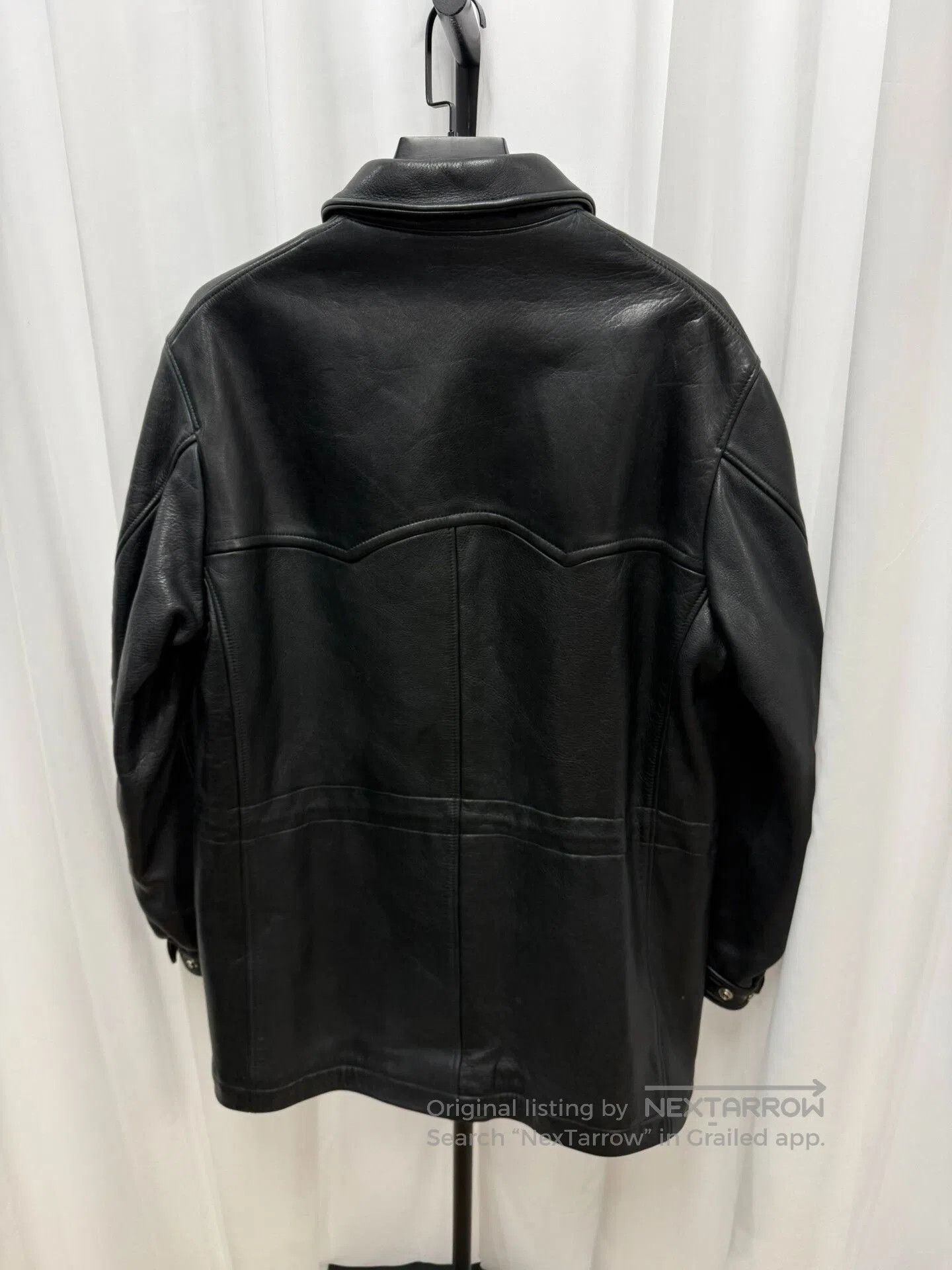 Yohji Yamamoto Yohji Yamamoto Leather Coat for Men. Size US L / EU 52-54 / 3 - 5 Thumbnail