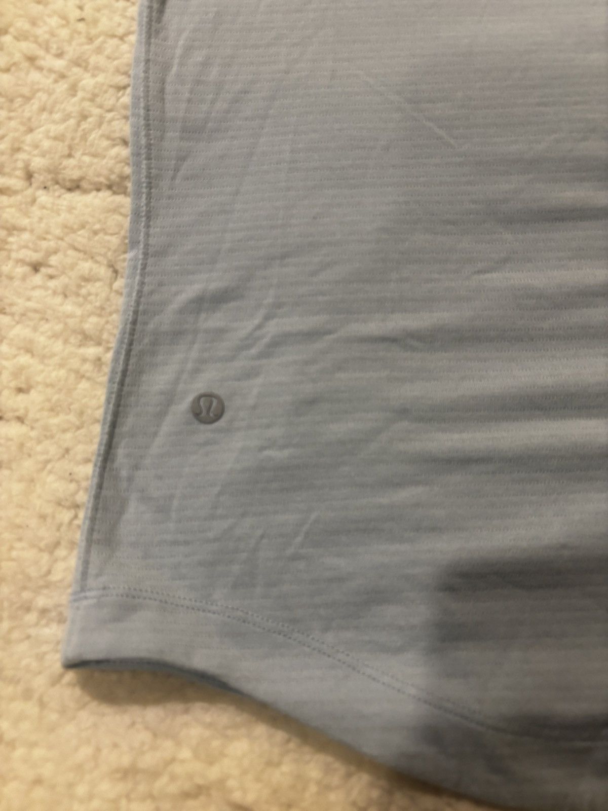Lululemon Men’s light blue tank top0327 Size US M / EU 48-50 / 2 - 9 Thumbnail