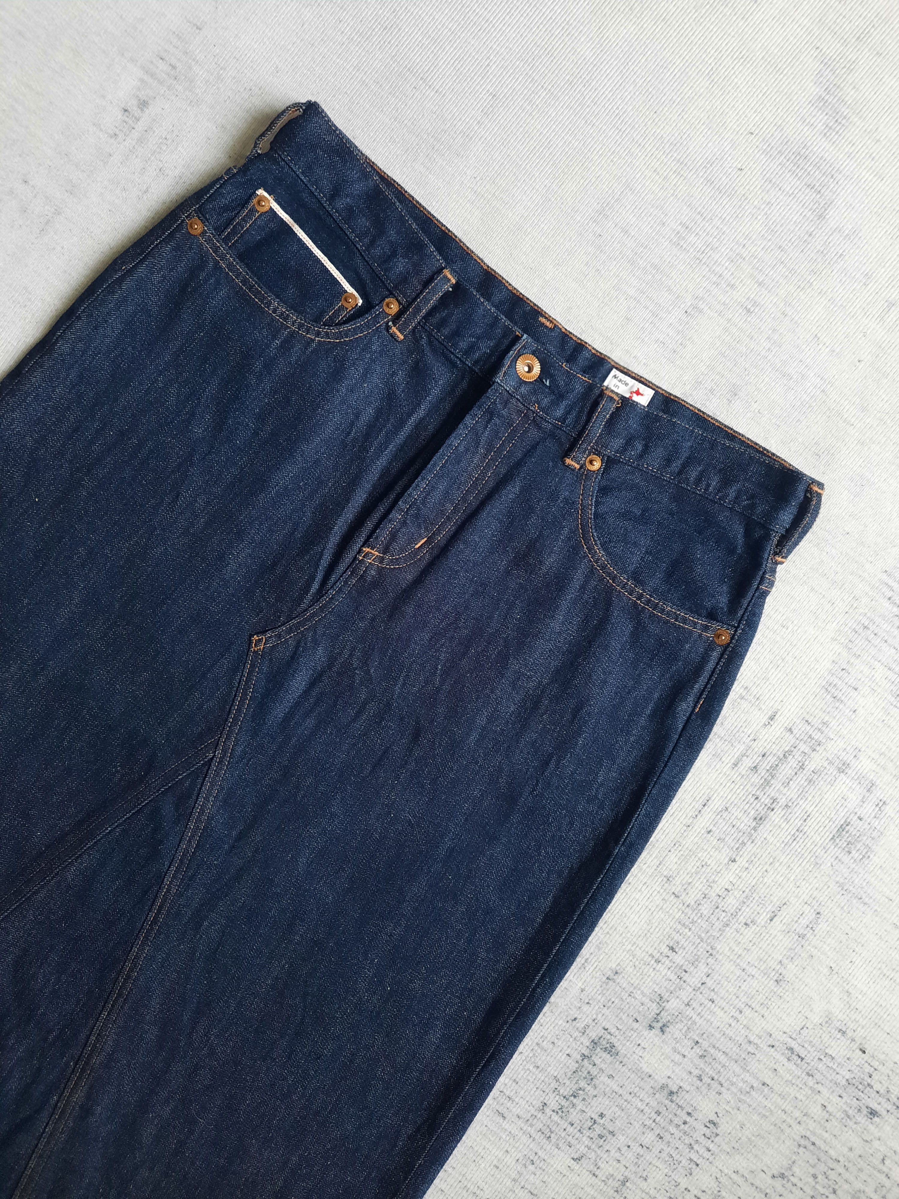 Japanese Brand 🔥Japanese brand made in japan indigo selvedge denim skirt Size 32" / US 10 / IT 46 - 3 Thumbnail