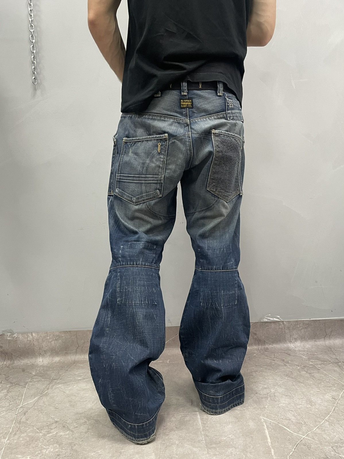 G-Star Junya watanbe style g star raw baggy jeans pants y2k Size US 32 / EU 48 - 8 Thumbnail