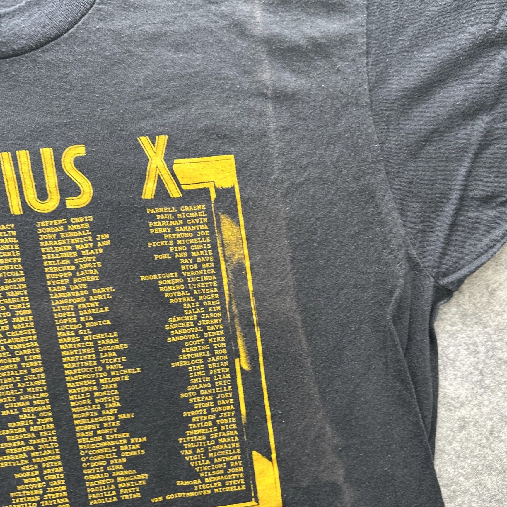 Vintage VINTAGE St Pius X Class Of 1990 Graphic Shirt Mens XL Black School Alumni 90s Size US XL / EU 56 / 4 - 7 Thumbnail