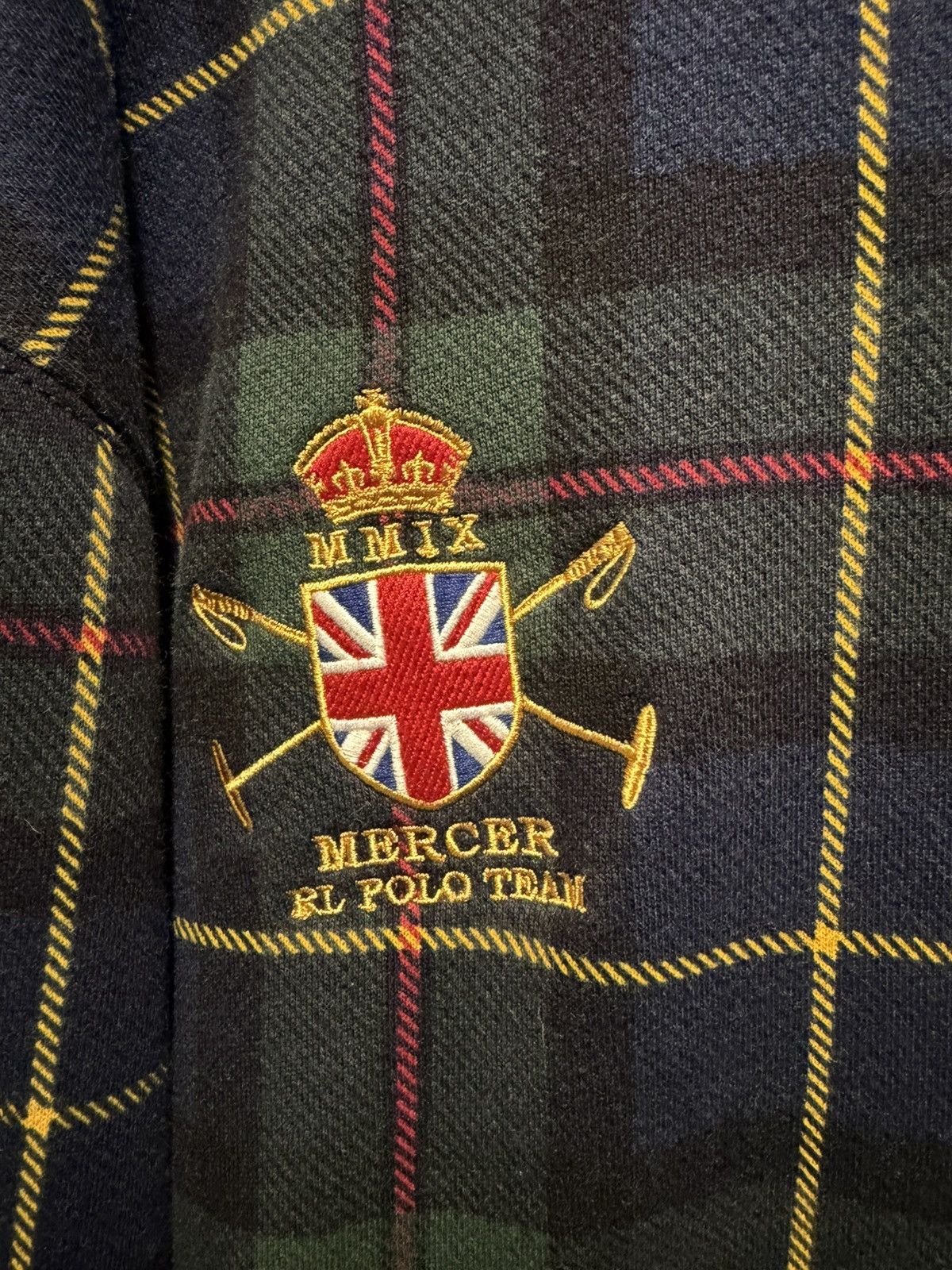 Polo Ralph Lauren Vintage Polo Mercer Tartan zip Up Size US L / EU 52-54 / 3 - 3 Thumbnail