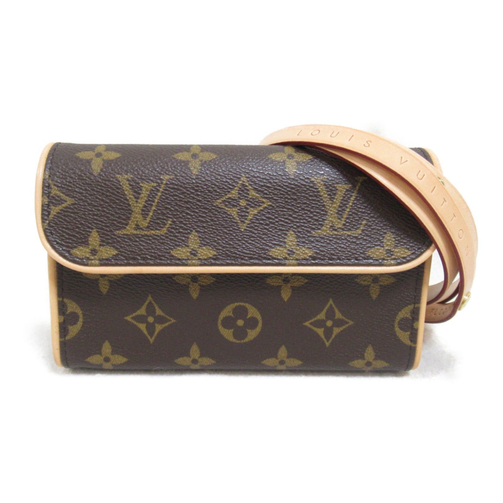 Louis Vuitton Louis Vuitton Pochette Florentine Waist Bag Body Coated Canvas Monogram Brown Size ONE SIZE - 1 Thumbnail