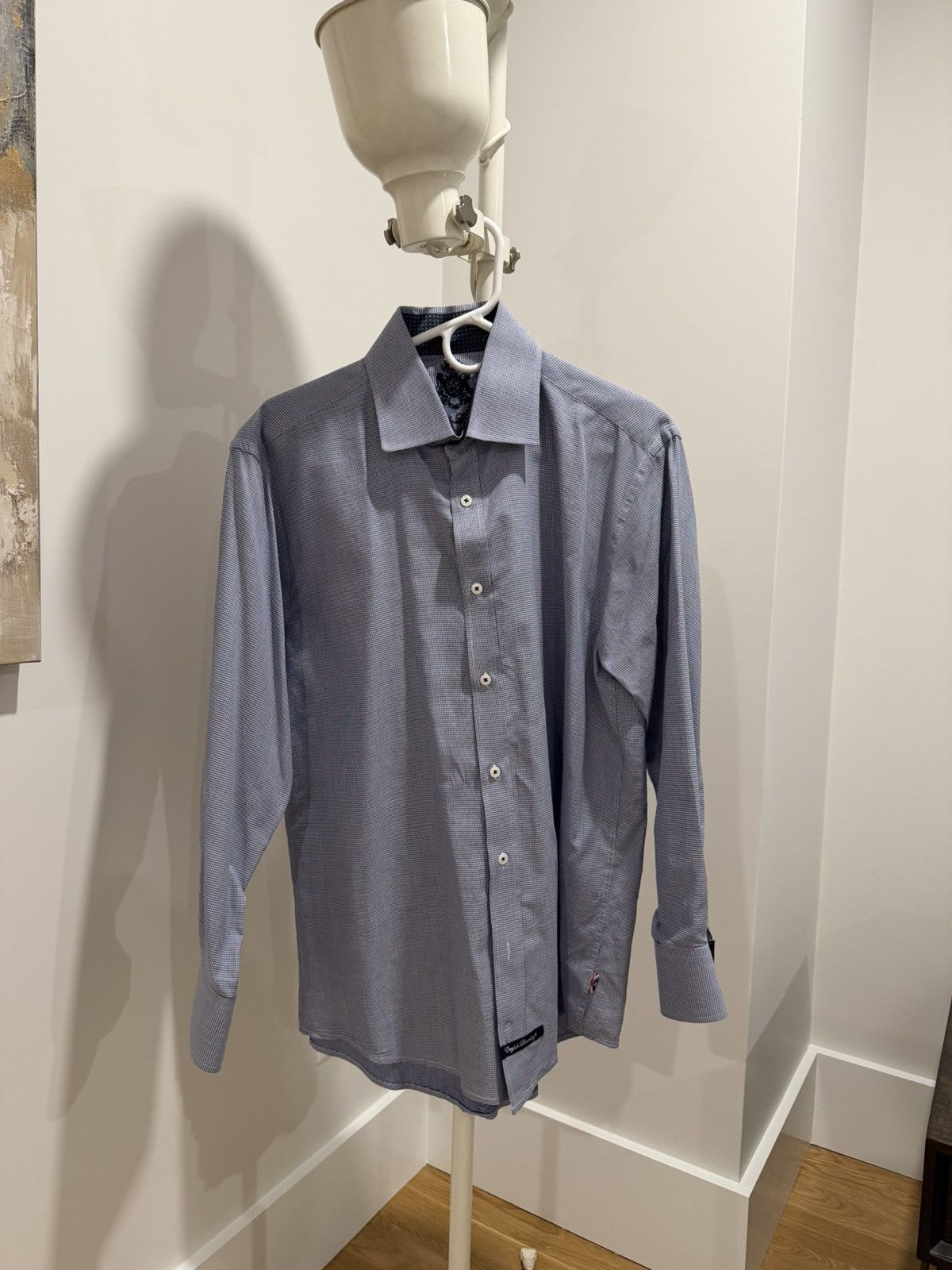 English Laundry Navy Button-up Button-Down 16" 32/33 Size US M / EU 48-50 / 2 - 1 Thumbnail