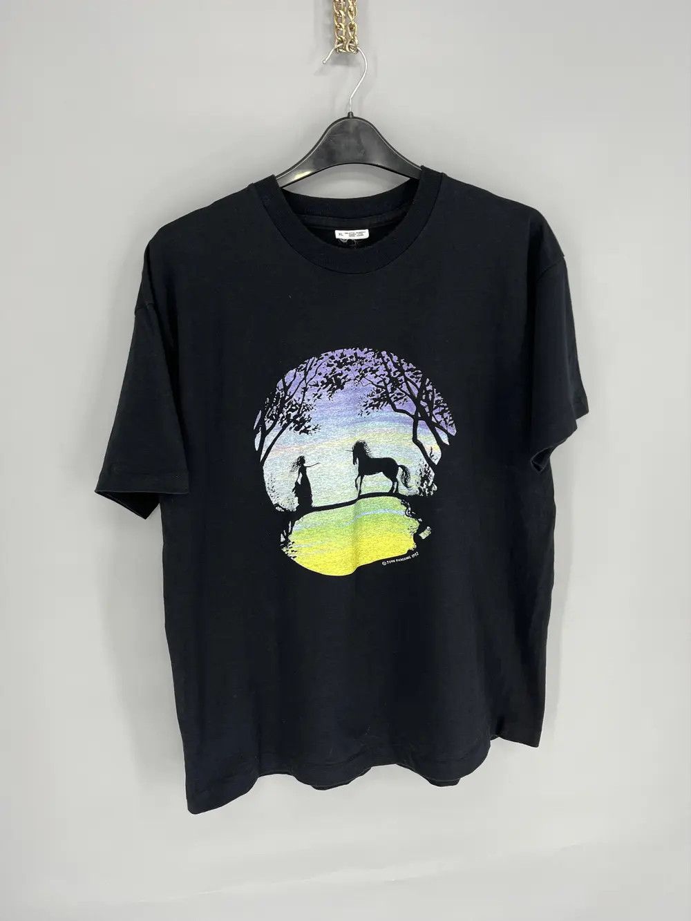 Vintage Very rare John Pickering vintage t-shirt 1992 Art Style Size US XL / EU 56 / 4 - 2 Thumbnail