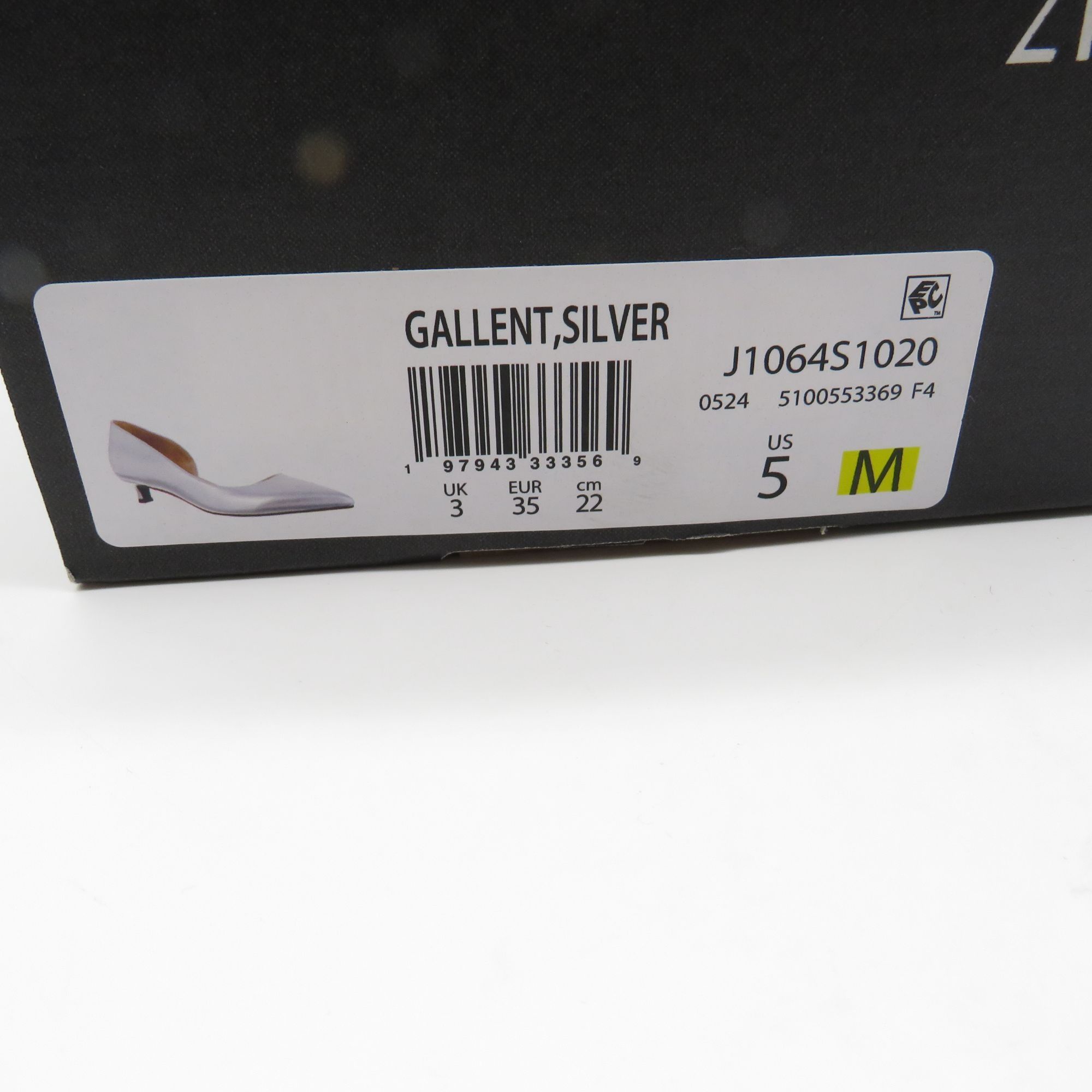 Naturalizer Naturalizer Gallant Women's Silver Kitten Heel Pumps Size 5 Size US 5 / IT 35 - 3 Thumbnail