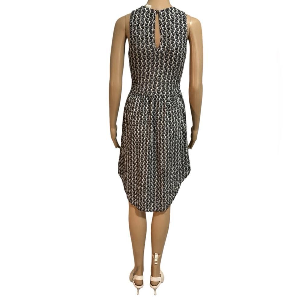 H&M Elegant Black and White Patterned Dress Size M / US 6-8 / IT 42-44 - 4 Thumbnail