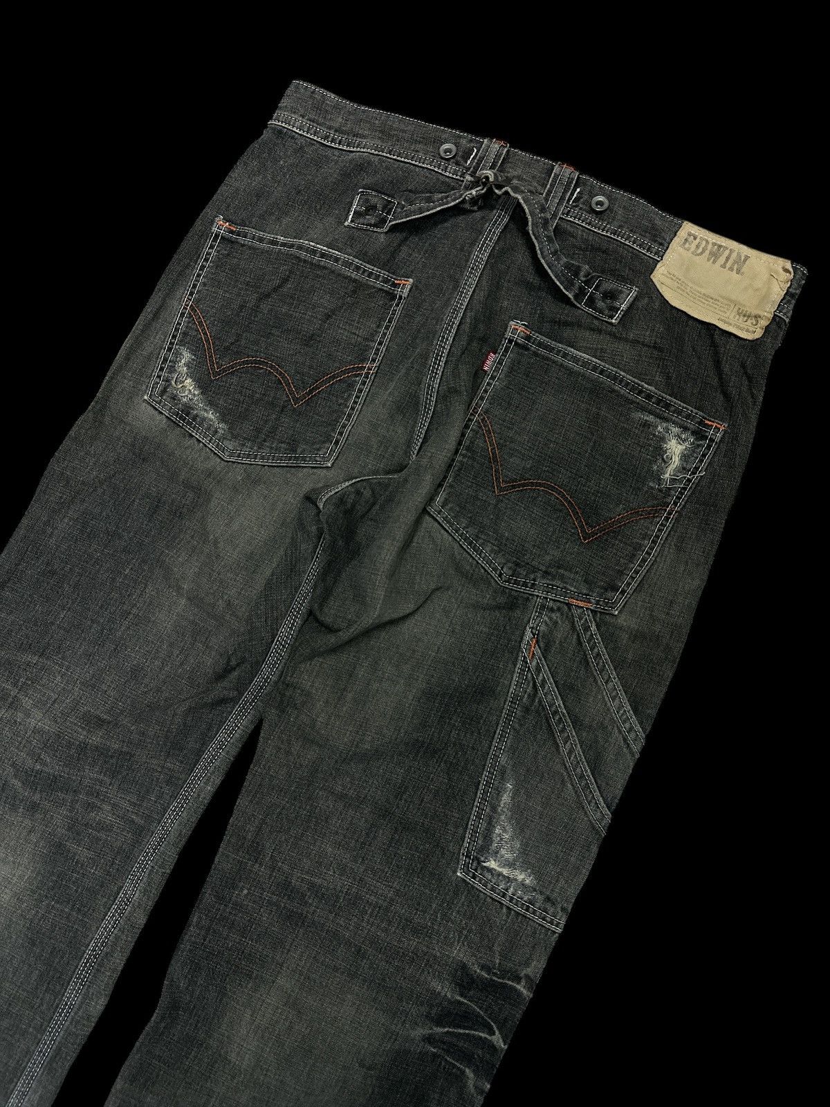 Japanese Brand Edwin Xvs Capenter Buckle Back 💥 Size US 34 / EU 50 - 3 Thumbnail