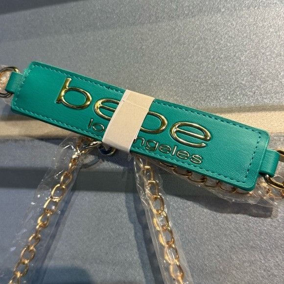 Bebe NWT BEBE GIO DOME TEAL CROSSBODY Size ONE SIZE - 4 Thumbnail