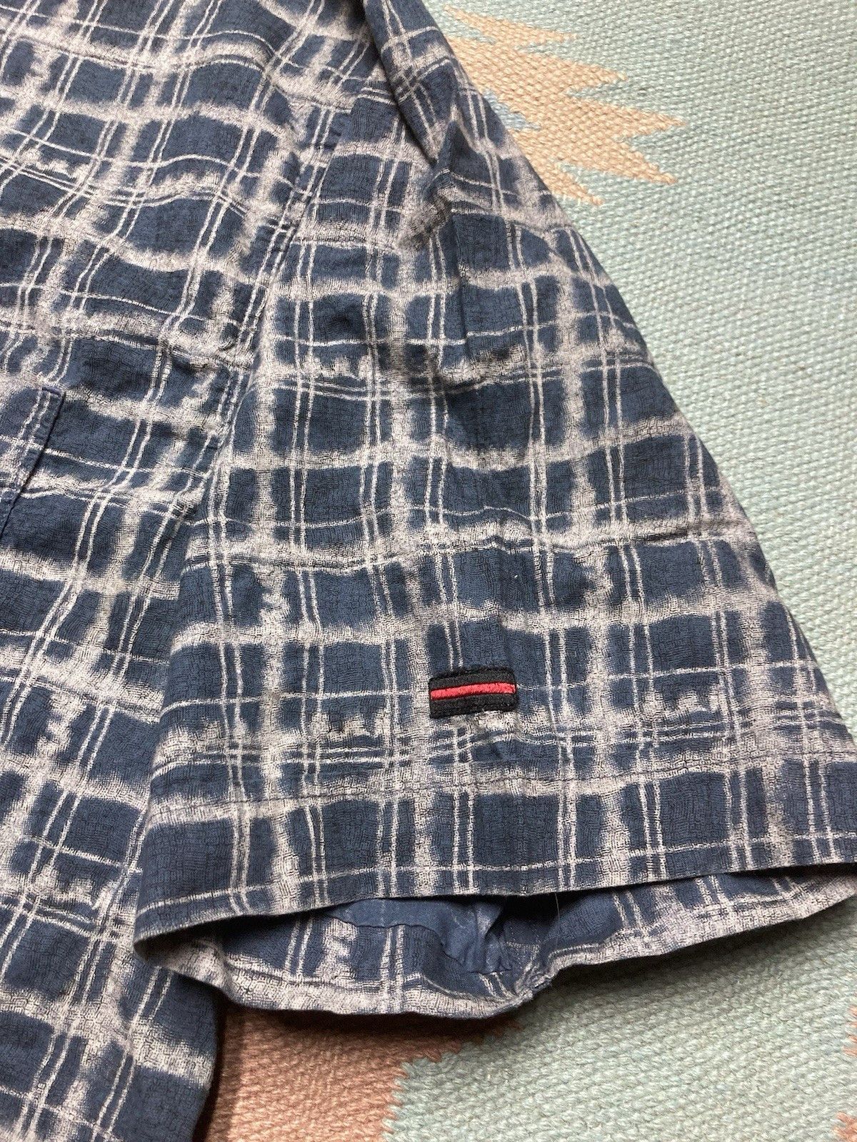 Fubu × Vintage y2k button shirt Fubu short sleeve shadow hip hop baggy XL Size US XL / EU 56 / 4 - 6 Thumbnail