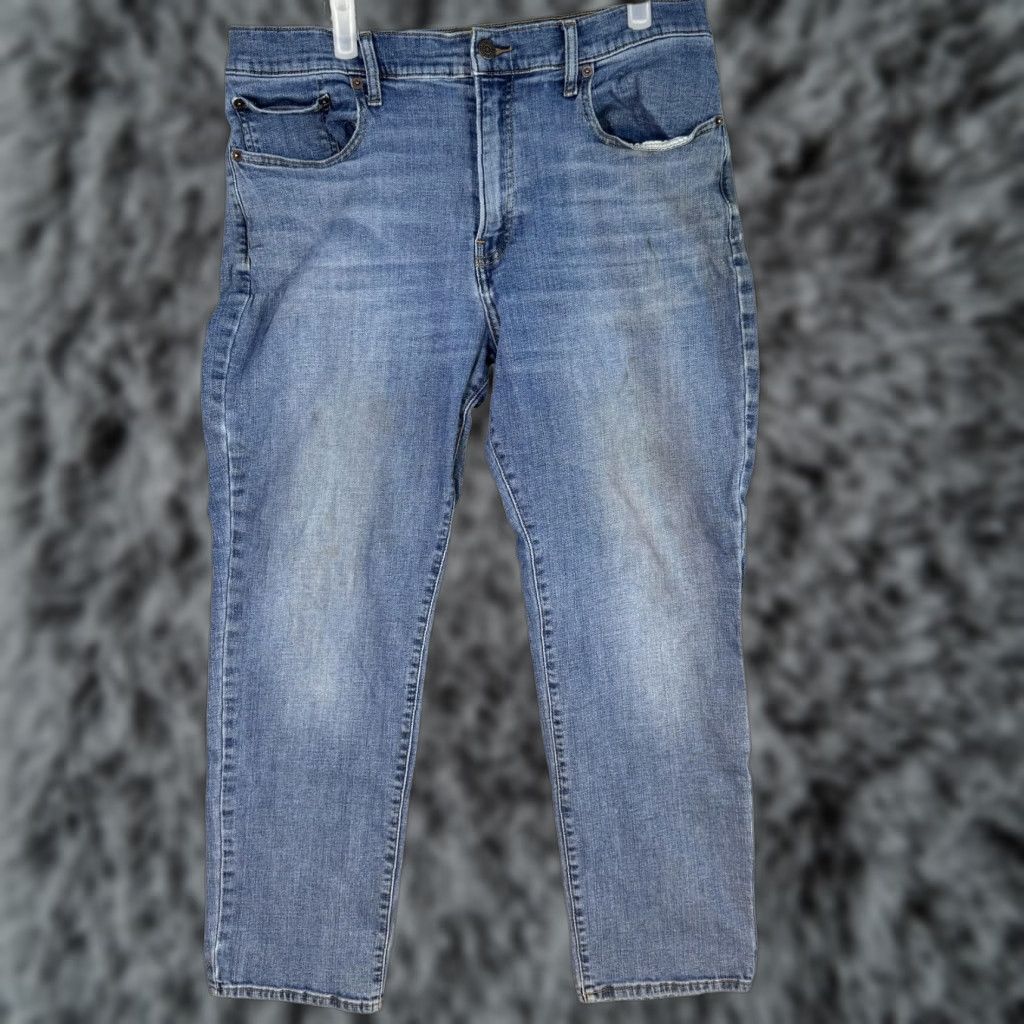 Lucky Brand Lucky Brand Jeans Mens 36x30 Denim Straight Fit 223 Medium Wash 7MP10666 Size US 36 / EU 52 - 1 Thumbnail