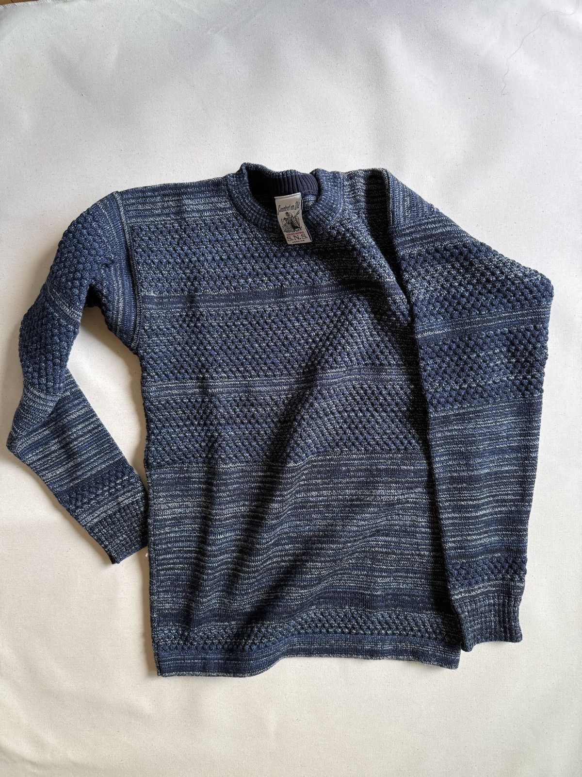 S.N.S. Herning S.N.S. HERNING Fisherman Wool Rollneck Sweater Size US M / EU 48-50 / 2 - 2 Thumbnail