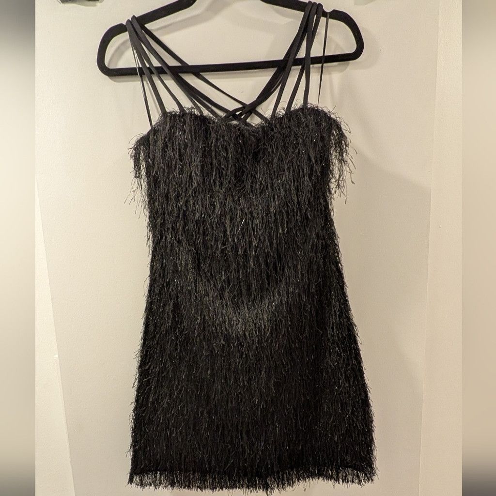 Bailey 44 NWT Bailey 44 Black Sheath Mini Dress with Spaghetti Straps Size XS / US 0-2 / IT 36-38 - 1 Thumbnail