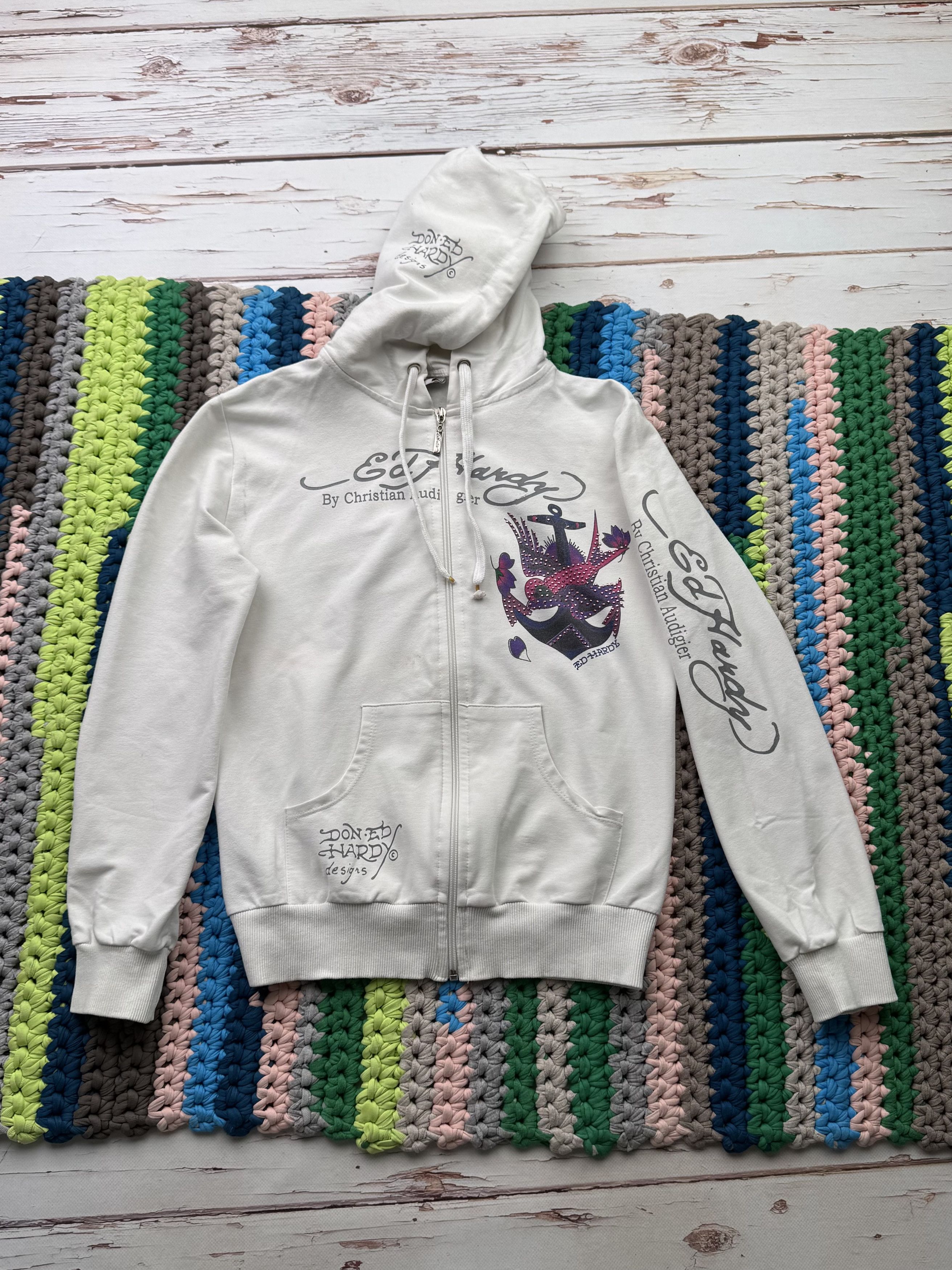 Ed Hardy Ed Hardy Vintage Hoodie(ET1) Size M / US 6-8 / IT 42-44 - 2 Thumbnail