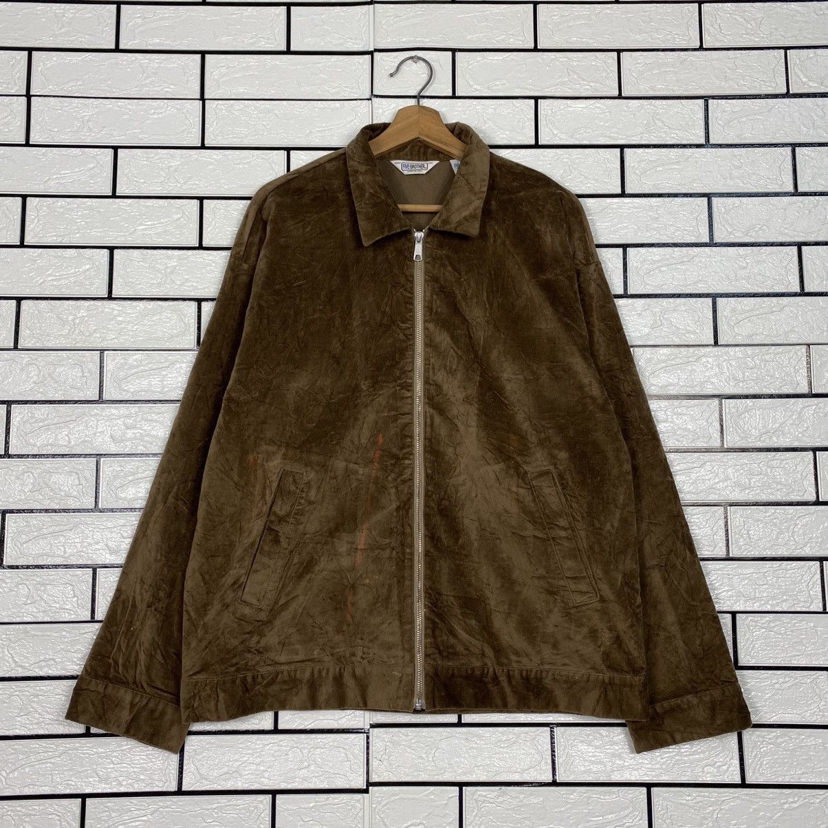 FiveBrother 📌Vintage Bomber Jacket Fivebrother Union Made Size US L / EU 52-54 / 3 - 2 Thumbnail