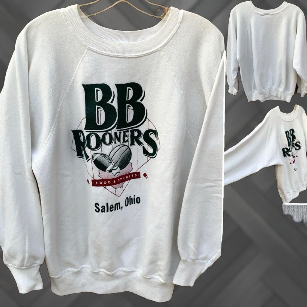 Vintage VINTAGE Ultra Sweats Raglan Sweatshirt Men's White Sport White Baseball Basketball Football L Size US L / EU 52-54 / 3 - 1 Thumbnail