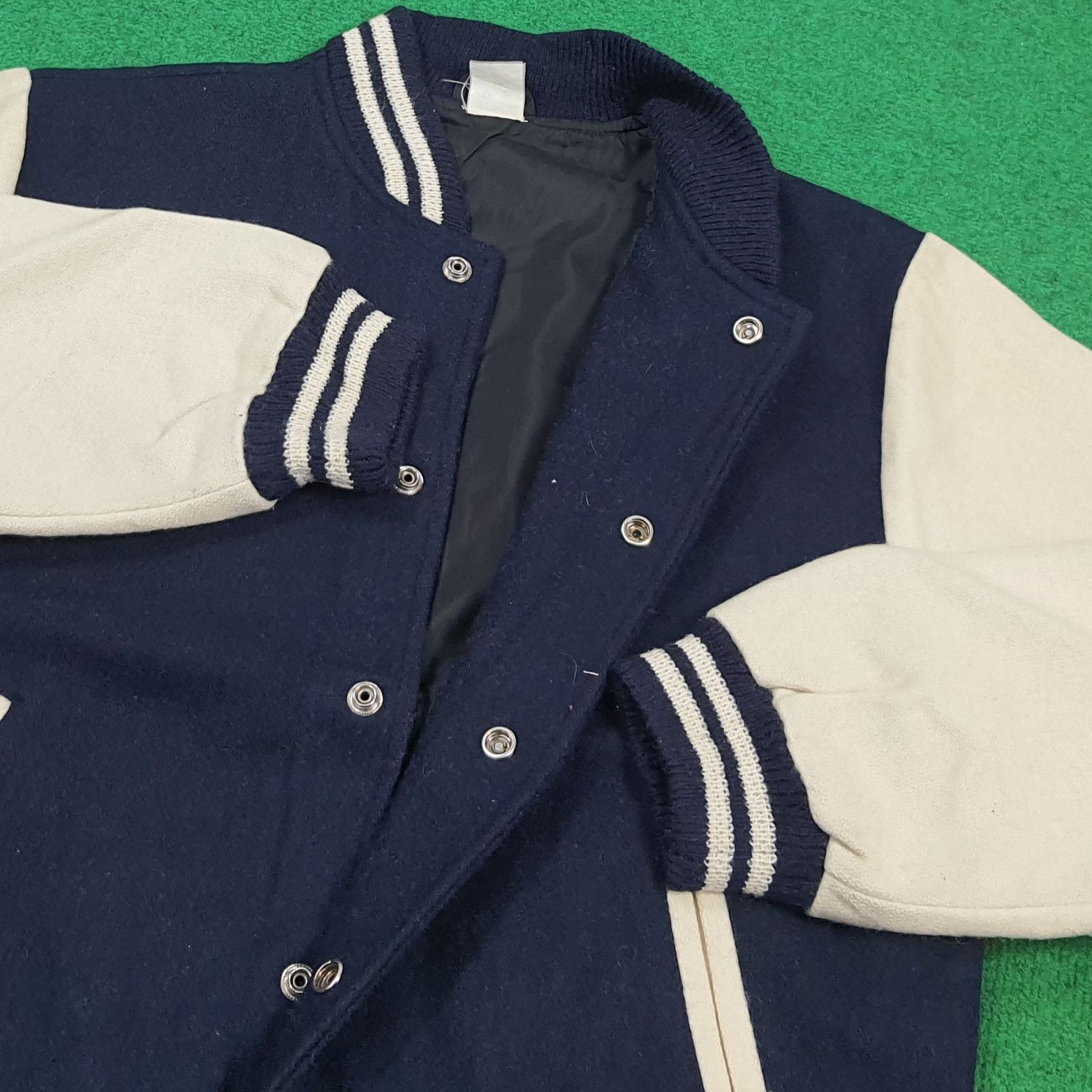 Japanese Brand Vintage Snoopy Peanuts Varsity Letterman Jacket C308N28 Size US S / EU 44-46 / 1 - 4 Thumbnail