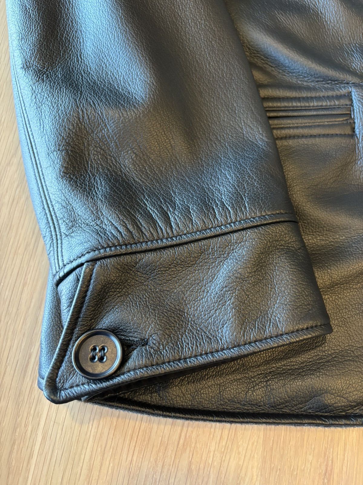 Taiga Takahashi Taiga Takahashi Lot.801 Leather Jacket Deerskin Size 40 Size US M / EU 48-50 / 2 - 4 Thumbnail