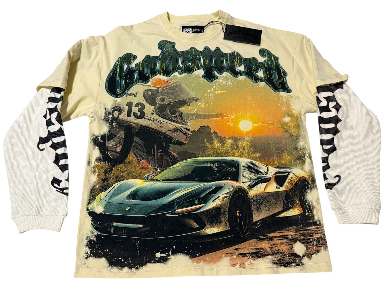 Godspeed Godspeed Sunset Drift Layered Long Sleeve Thermal Shirt Size US XS / EU 42 / 0 - 1 Thumbnail