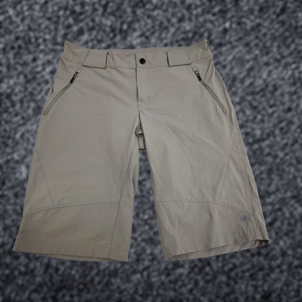 Vintage Columbia Titanium Omni-Dry Womens Cargo Shorts Khaki Size 8/12 12in Inseam Regular Fit Casual Outdoor Summer Mens Womens? Size 30" / US 8 / IT 44 - 1 Thumbnail