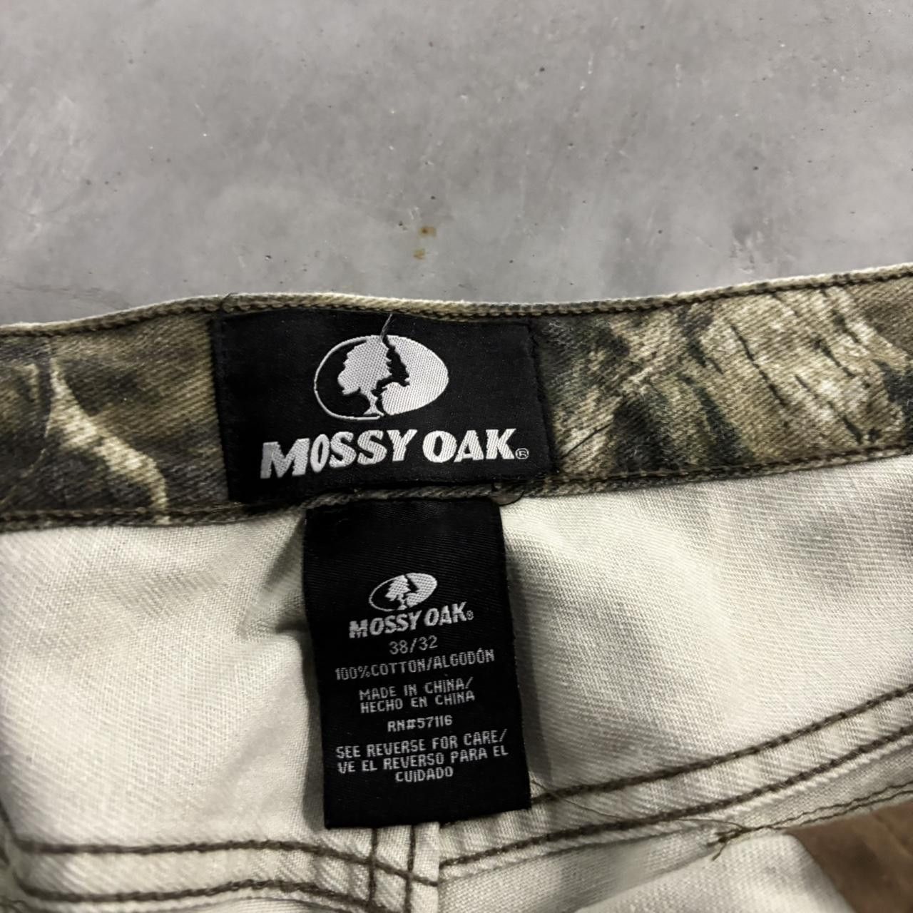 Mossy Oaks Crazy Vintage Y2K/2000s Baggy Mossy Oak Real Tree Camo Streetwear Skater Pants! 36x24 Size US 36 / EU 52 - 7 Thumbnail