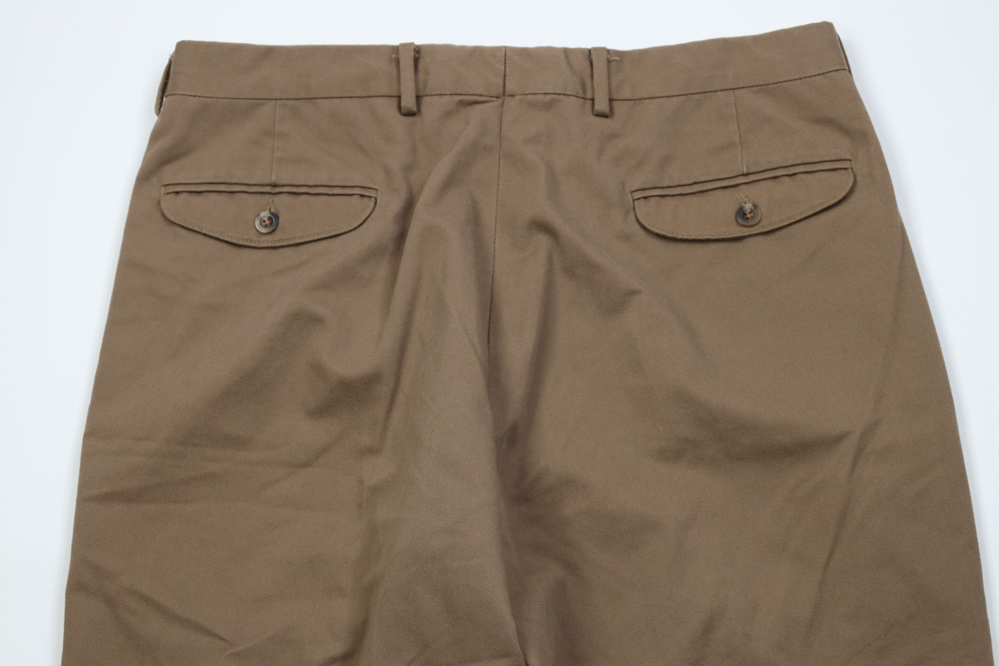 L.L. Bean Vintage 90s LL Bean Heavyweight Wide Leg Chino Pants Brown Size US 36 / EU 52 - 10 Thumbnail