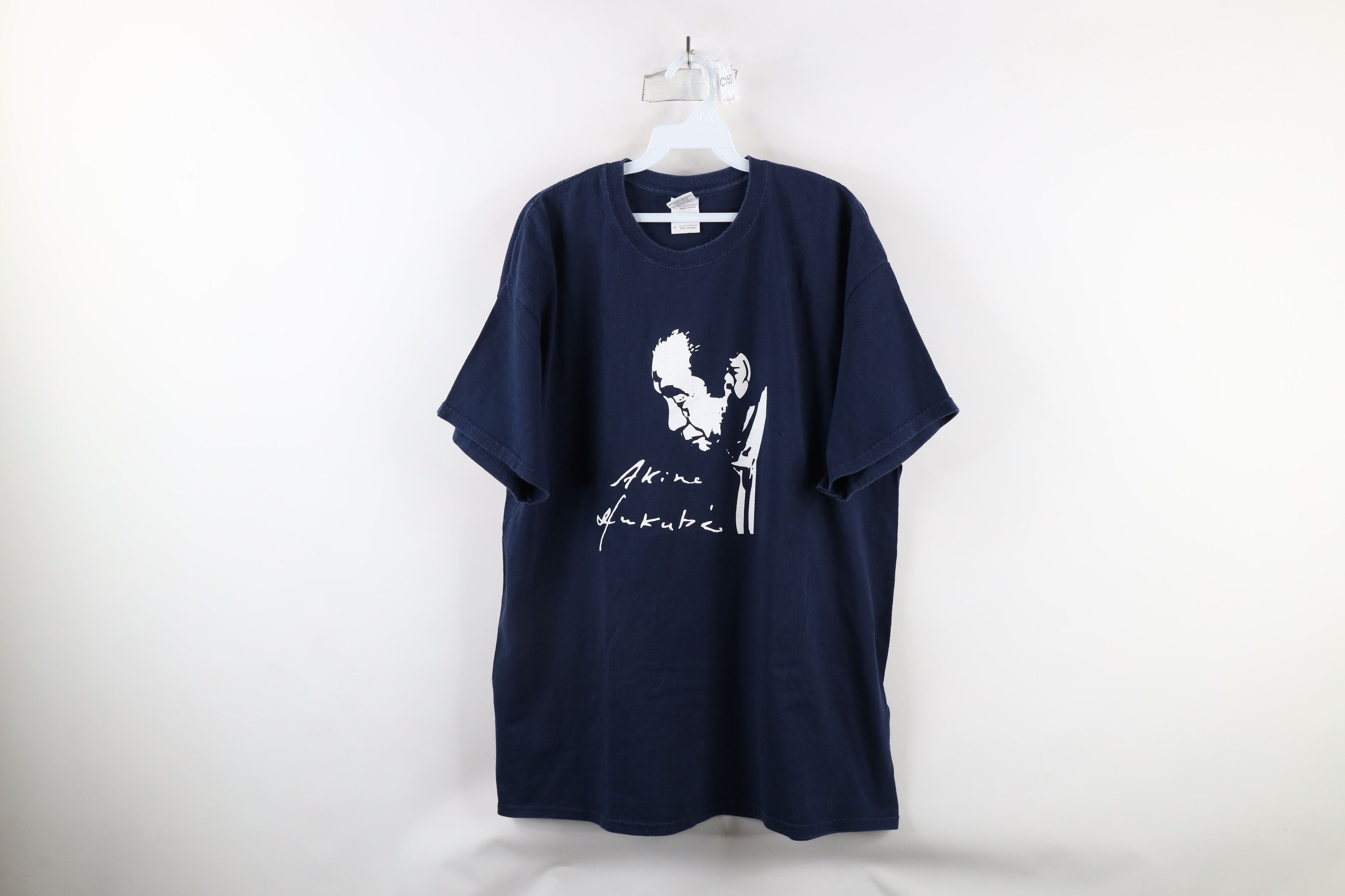 Vintage Vintage 90s Ifukube Godzilla Japan Music Composer T-Shirt Size US XL / EU 56 / 4 - 1 Thumbnail