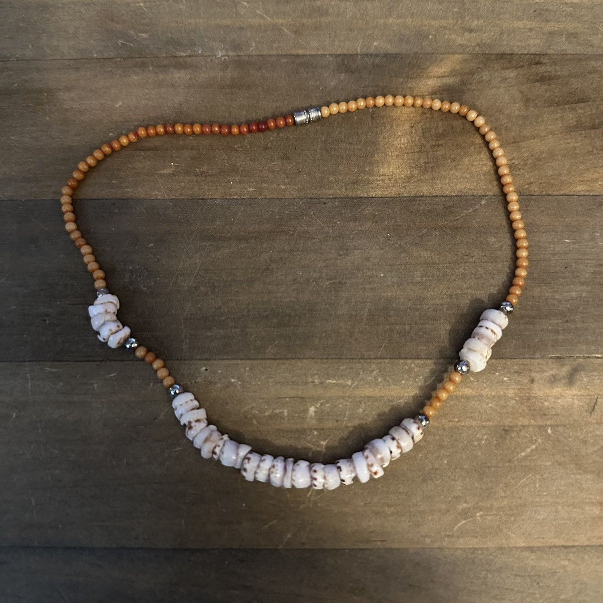 Vintage Vintage shell bead choker necklace Size ONE SIZE - 2 Thumbnail