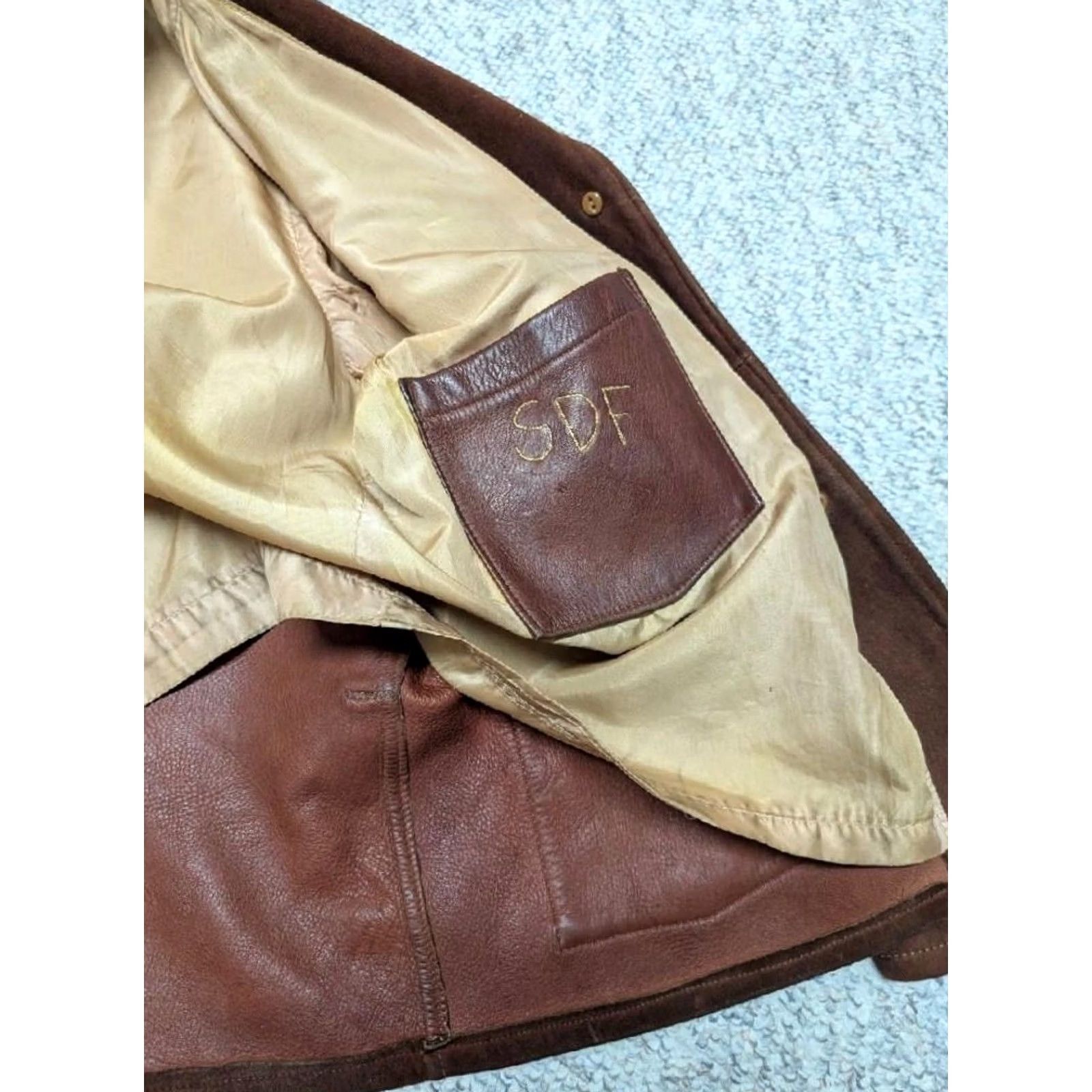 Vintage VINTAGE DEERSKIN suede leather M western ROCKABILLY blazer jacket Women Size M / US 6-8 / IT 42-44 - 7 Thumbnail