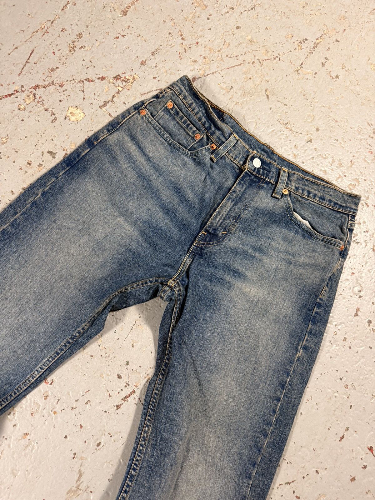 Levi's Classic 505 Darkwash Levis Denim Pants Size US 32 / EU 48 - 8 Thumbnail