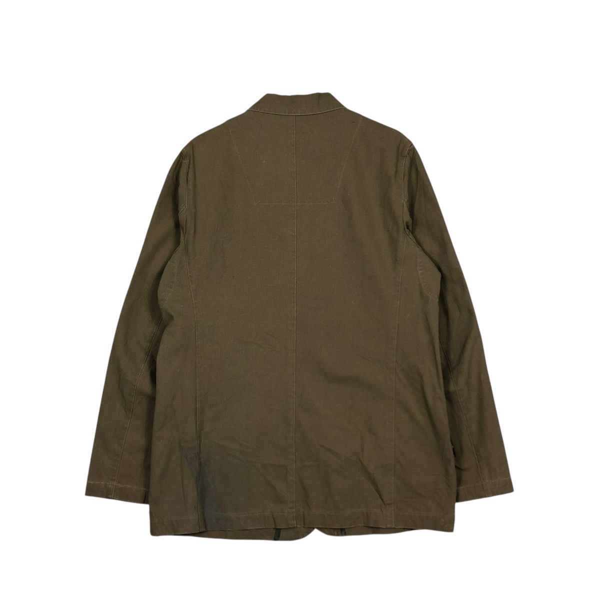 Japanese Brand 🔥VINTAGE DUCK CANVAS CHORE JACKET TESS ISSEY MIYAKE Size US M / EU 48-50 / 2 - 10 Thumbnail