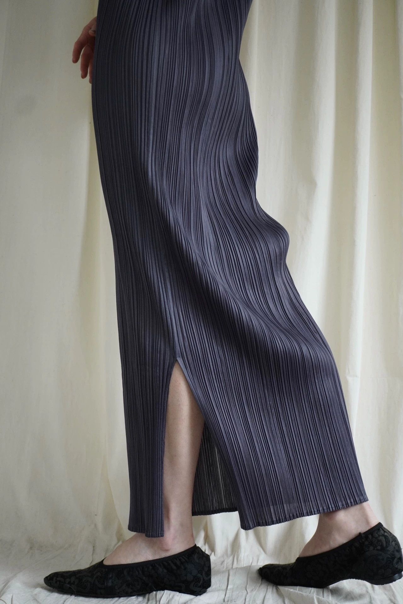 Issey Miyake Issey Miyake 1994 PP Single Slit Vest Dress Size ONE SIZE - 4 Thumbnail
