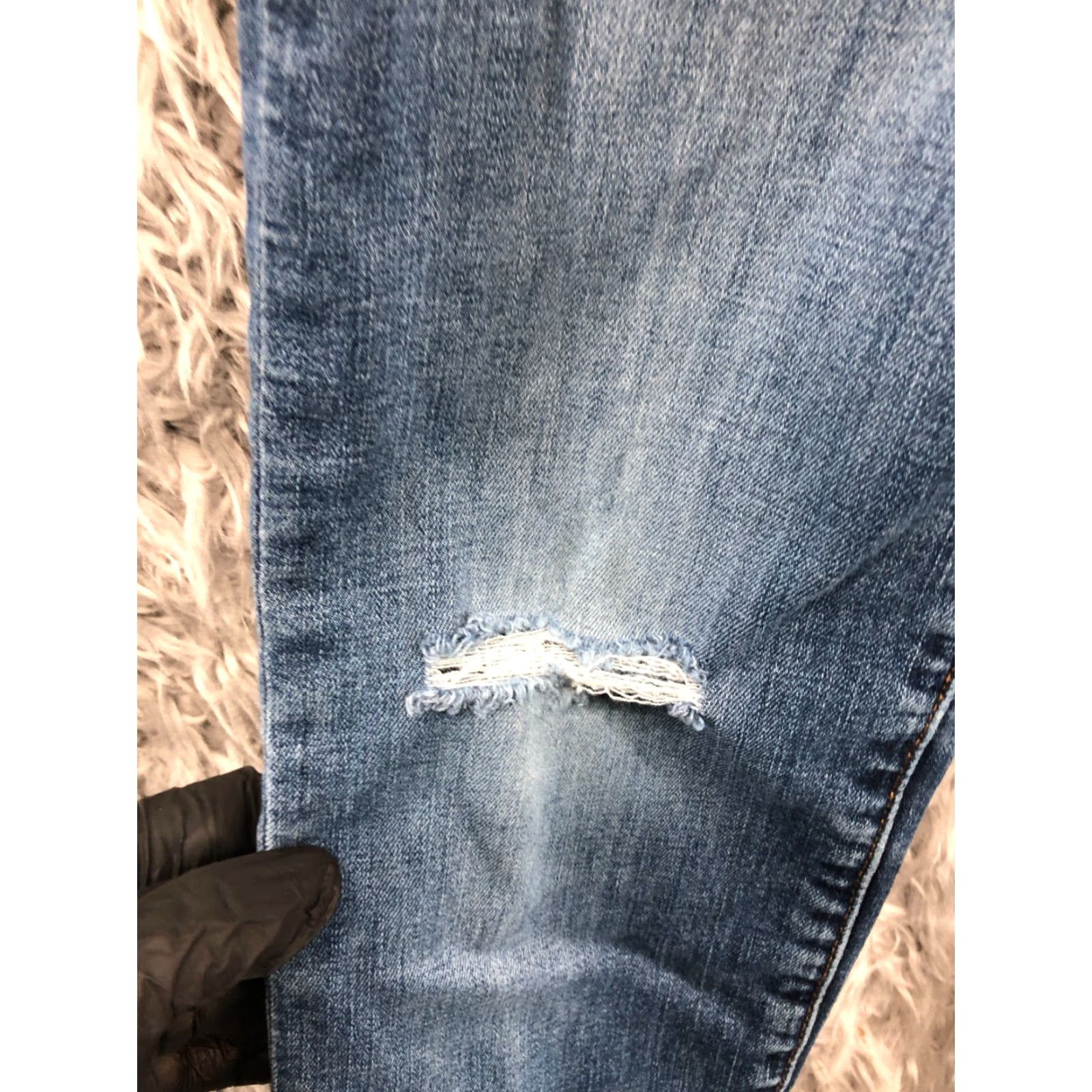 Vintage Hawthorn Jeans Skinny Size 28 Womens Medium Blue Denim Regular Rise 5-Pocket Classic American Hawthorn Size 28" / US 6 / IT 42 - 5 Thumbnail