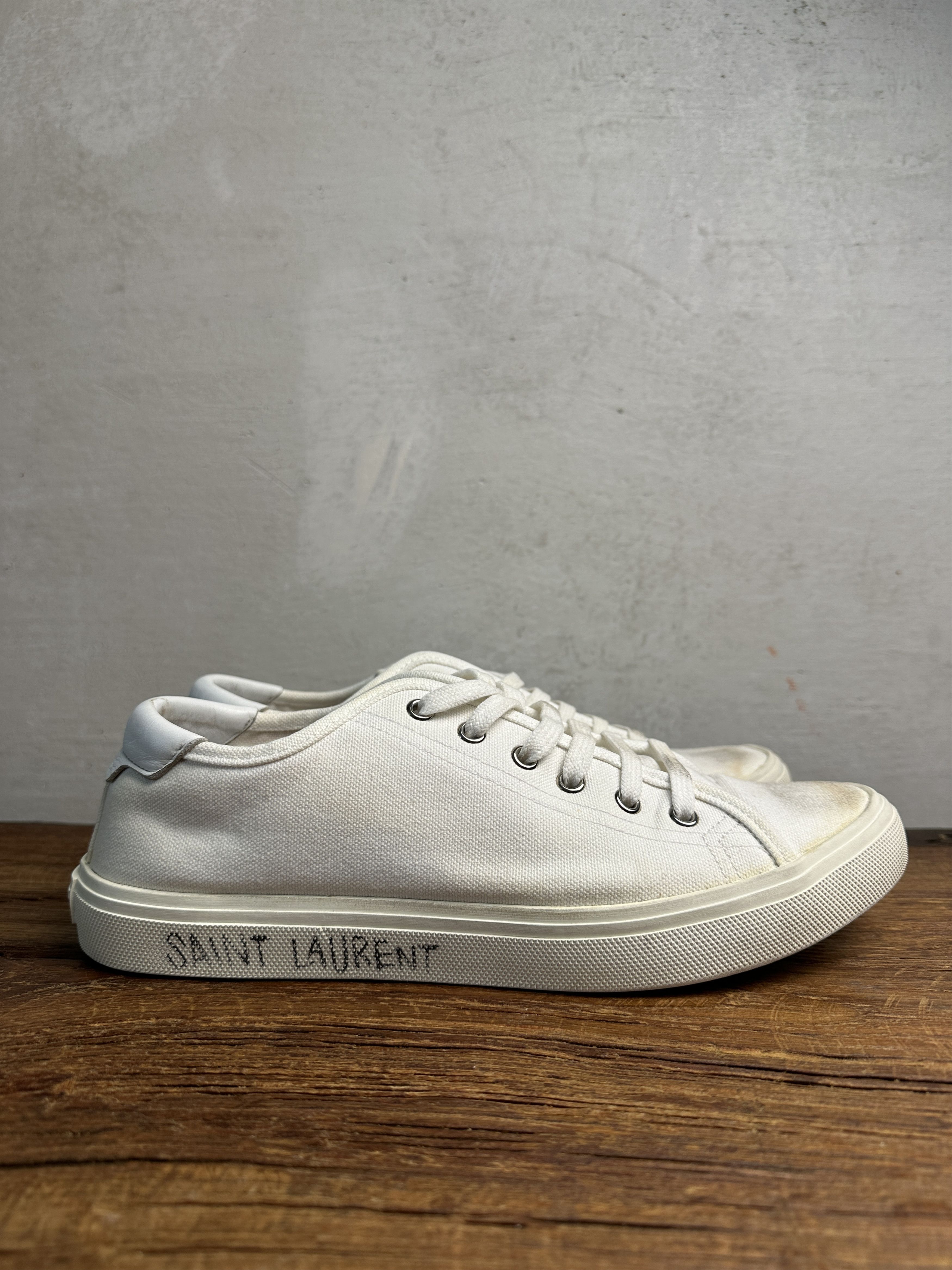 Saint Laurent Paris Saint Laurent Malibu Low Burnt White Size US 10 / IT 40 - 5 Thumbnail
