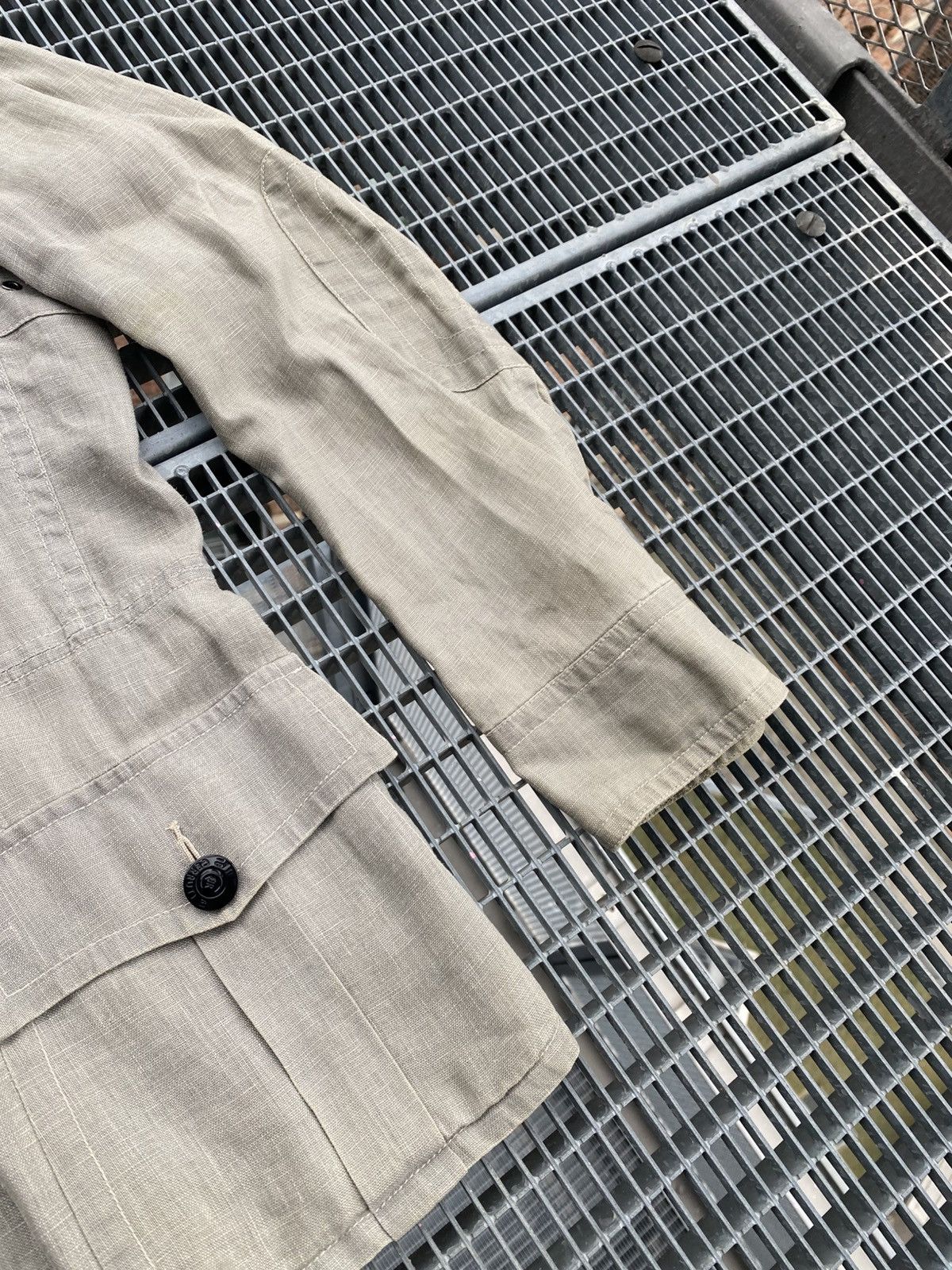 Cerruti 1881 Cerruti 1881 Linen Multipocket Jacket Size US XL / EU 56 / 4 - 4 Thumbnail