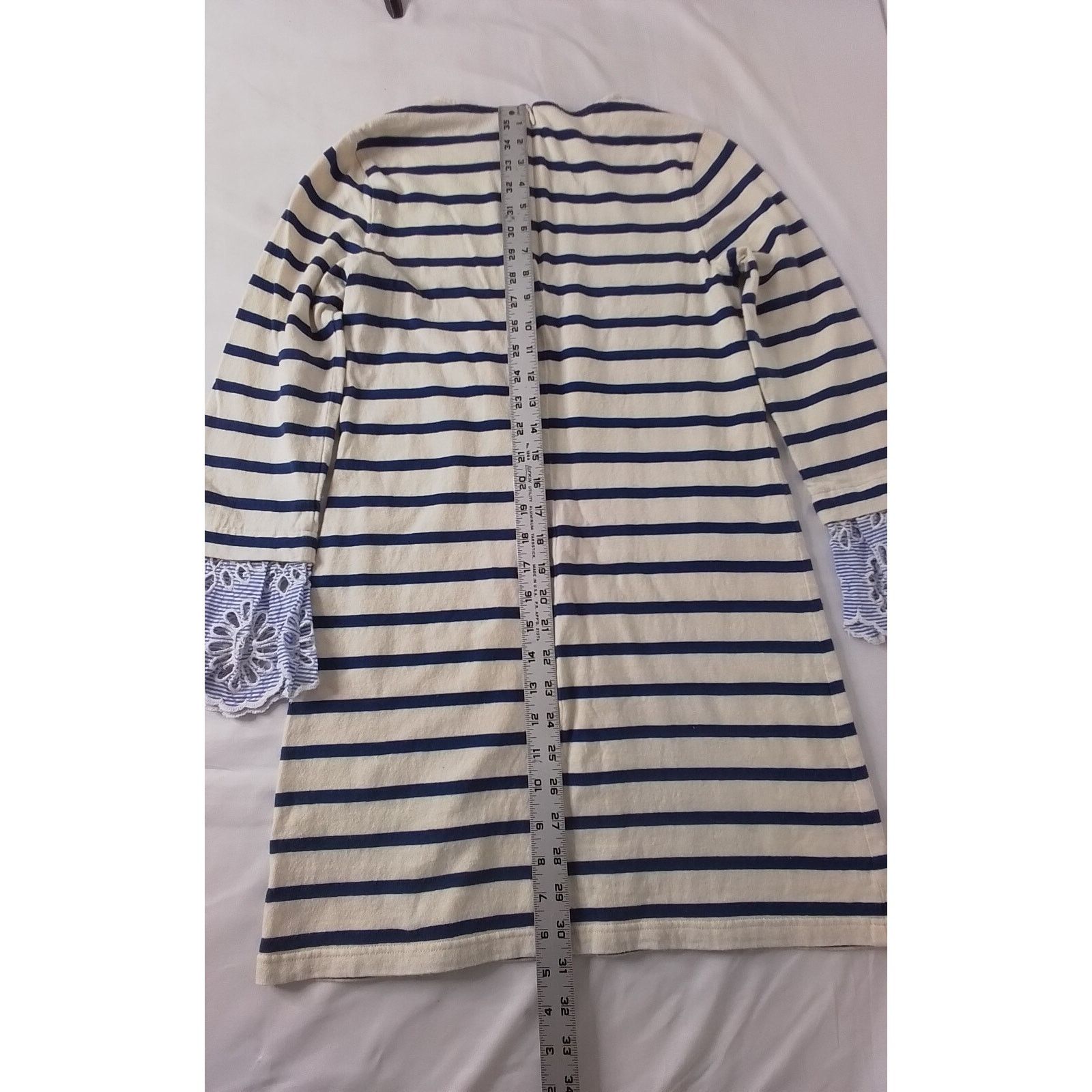Sea New York Sea New York Women's Dress Small Striped White and Blue Size S / US 4 / IT 40 - 11 Thumbnail