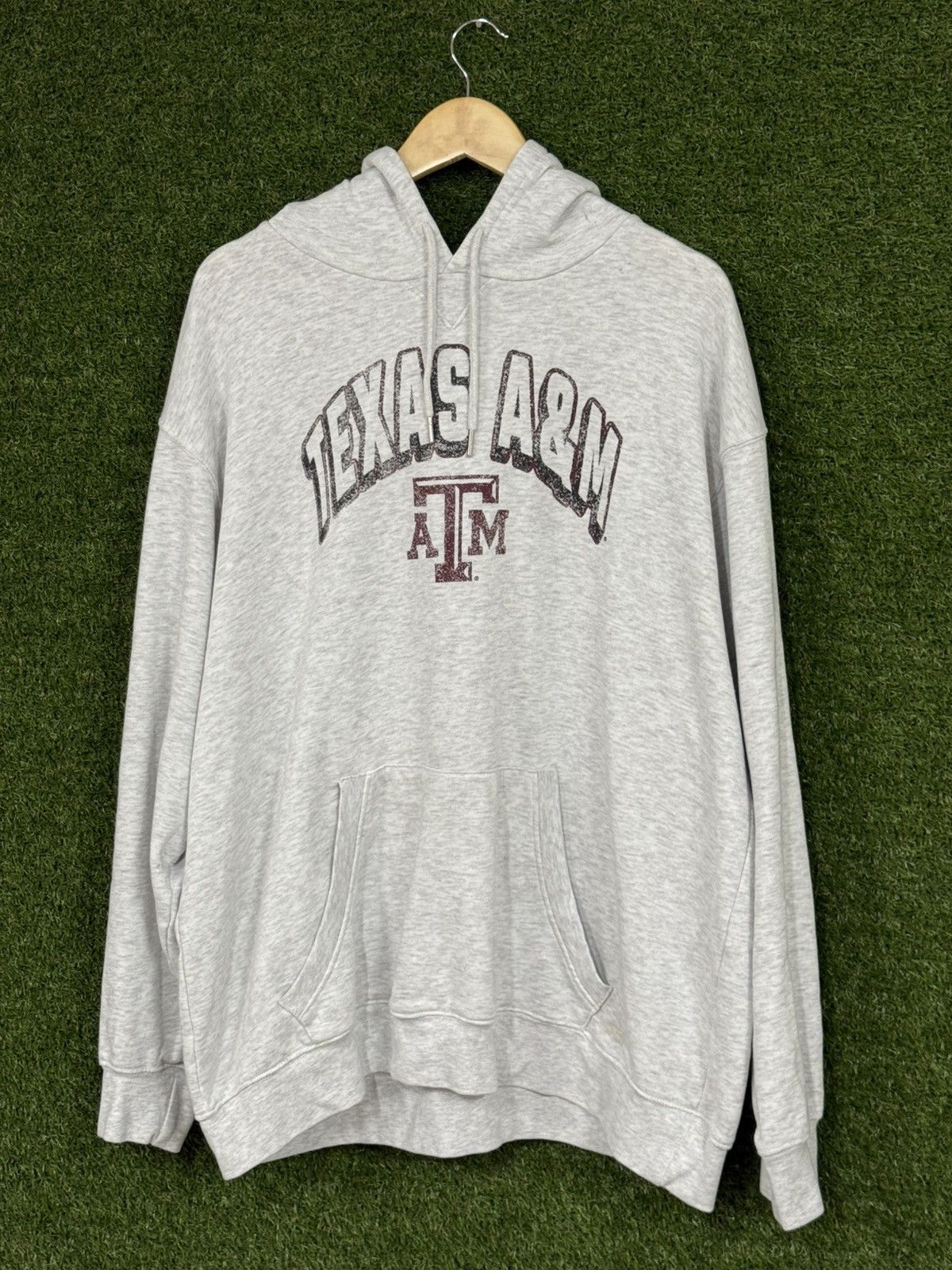 Vintage Vintage A&M Aggies Grey Logo College Station Hoodie 2XL XXL Size US XXL / EU 58 / 5 - 1 Thumbnail