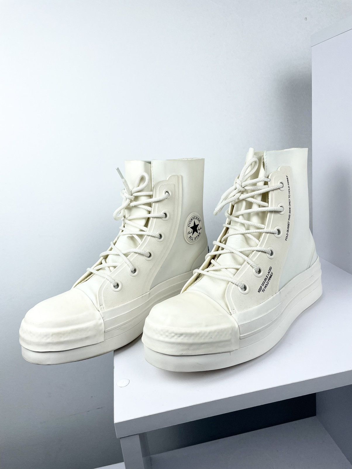 Ambush Design × Converse Converse x Ambush Chuck 70 Hi Bunny Boot Alyx White Shoes Size US 7 / EU 40 - 3 Thumbnail