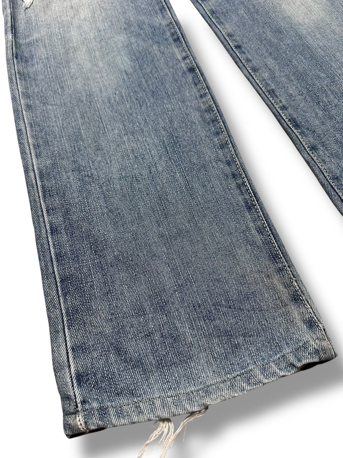 Edwin Edwin 403 Vintage With Distressed Straight Leg & Faded Wash Size US 30 / EU 46 - 15 Thumbnail