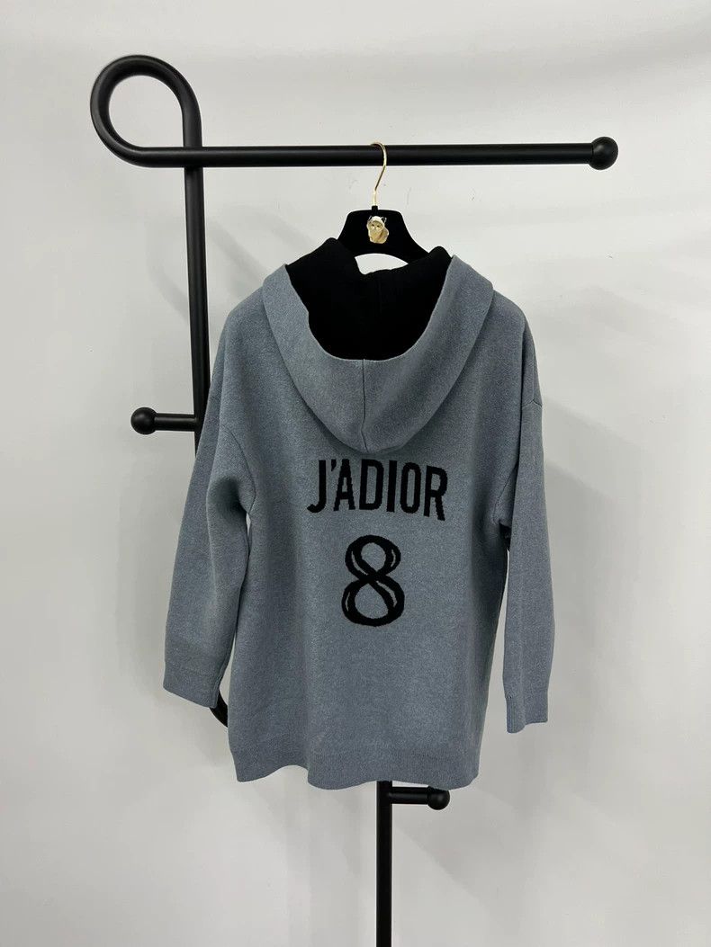 Dior Dior J'adior 8 Long Hooded Cashmere Sweater - dmc Size US S / EU 44-46 / 1 - 1 Thumbnail