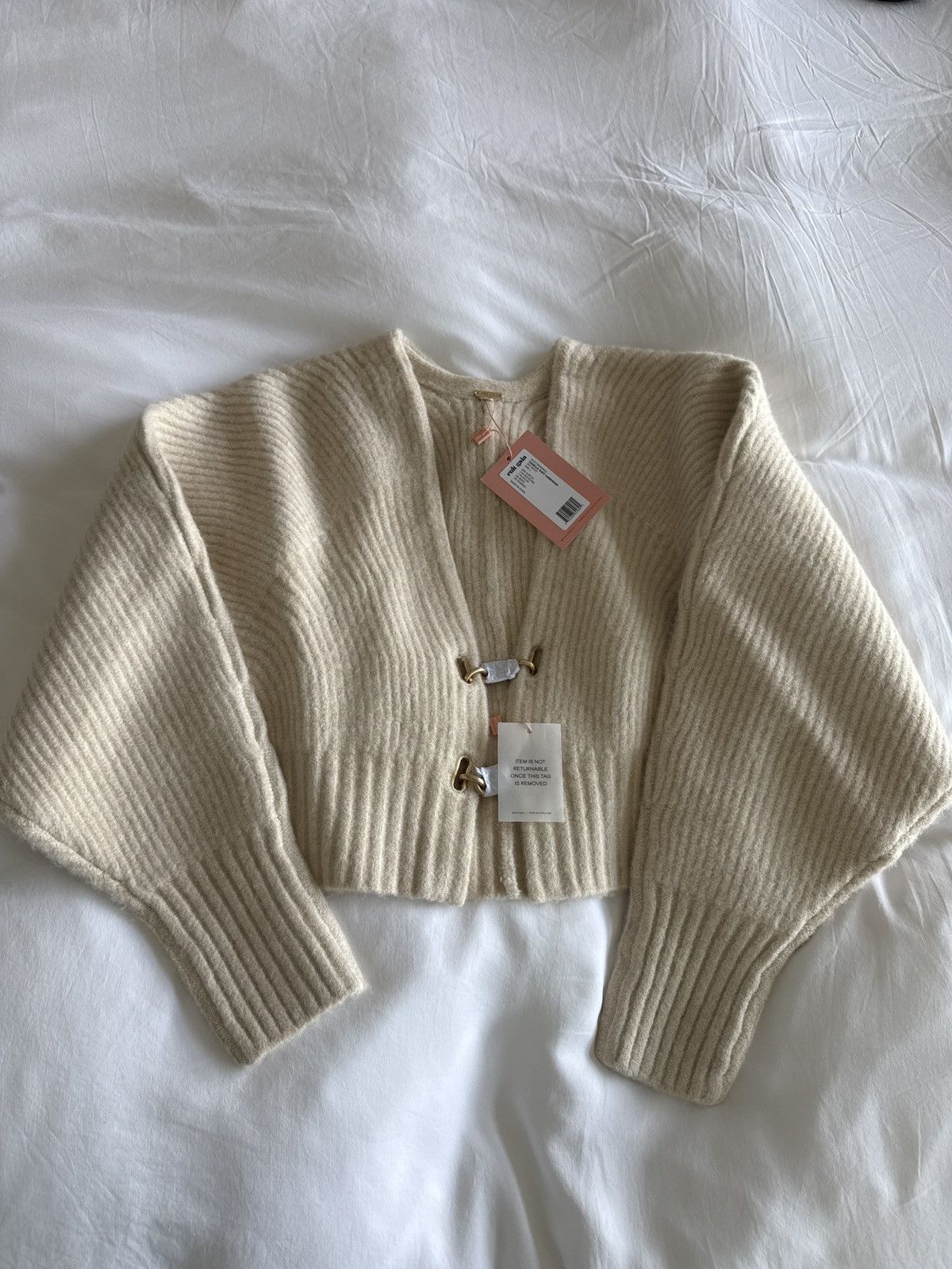Cult Gaia Cult Gaia Castella Knit Cardigan Size L / US 10 / IT 46 - 4 Thumbnail