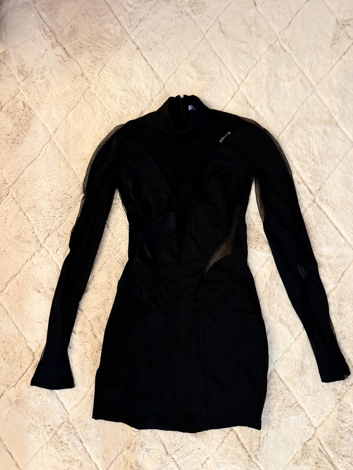 H&M × Mugler H&M x Mugler Mini Dress Size M / US 6-8 / IT 42-44 - 2 Thumbnail