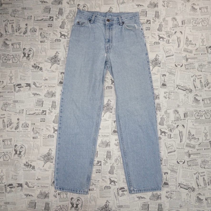 Vintage 29x30 - Vintage Y2K Britannia 2000s jeans faded denim pants Size US 29 - 2 Thumbnail