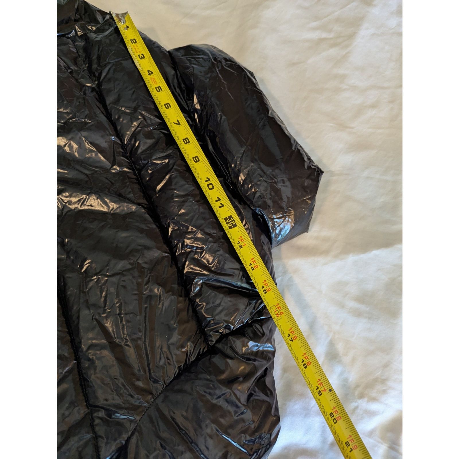 DKNY DKNY Sport Shiny Wet Look Puffer Jacket Size Large Women's Size L / US 10 / IT 46 - 5 Thumbnail