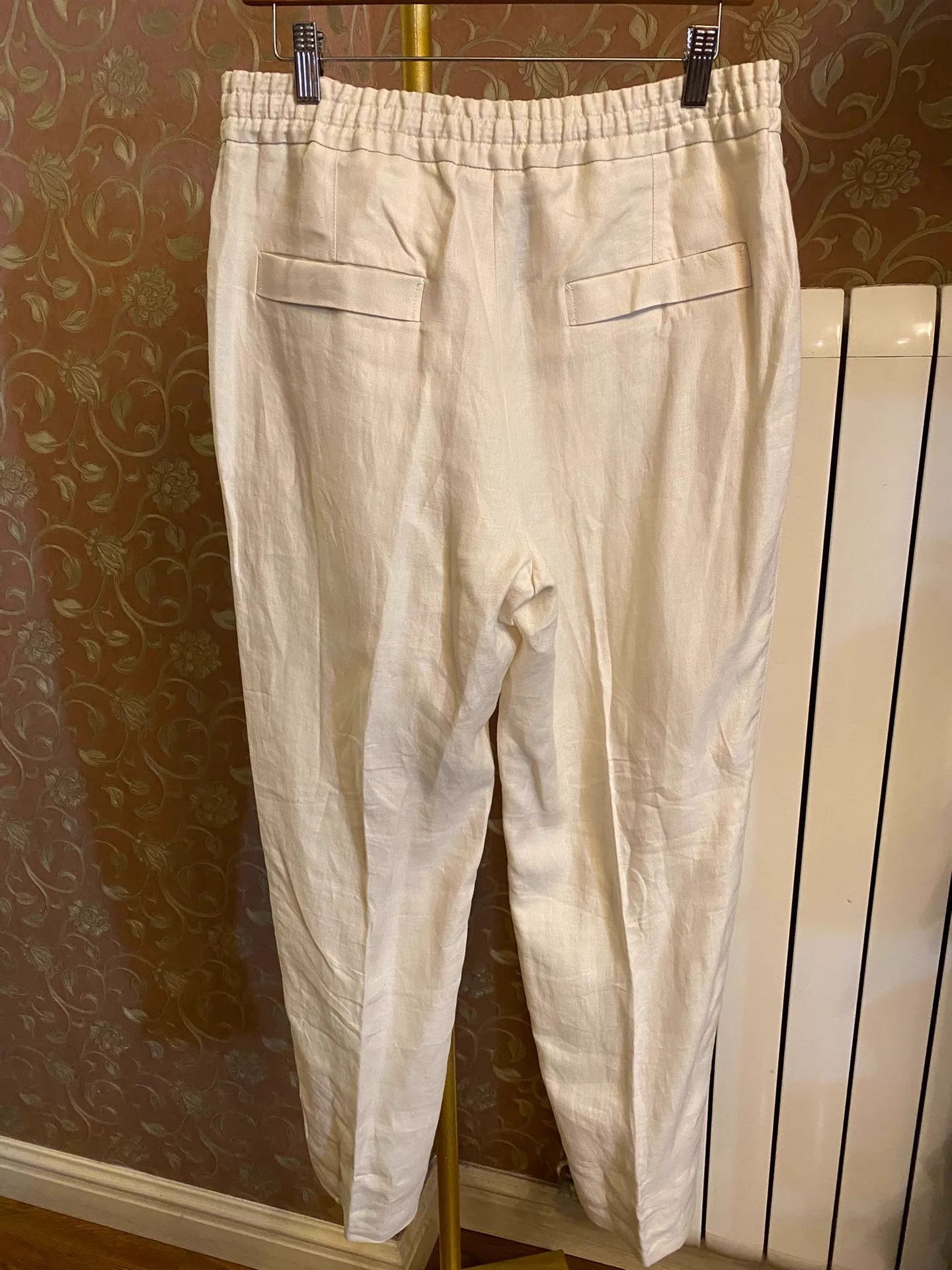 Ermenegildo Zegna ZEGNA OASI LINO Ital Elastic-Waist Pants NWT Sz50 Size US 34 / EU 50 - 4 Thumbnail