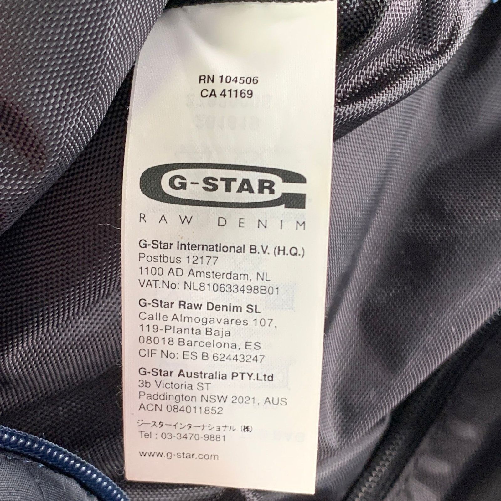Other G-STAR Black Quilted Polyamide Top Handles Bag Size ONE SIZE - 8 Thumbnail